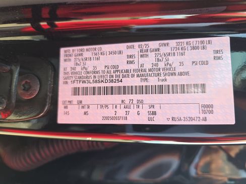 Used 2025 Ford F150 XLT w/ Equipment Group 301A Standard AWD/4WD image 32