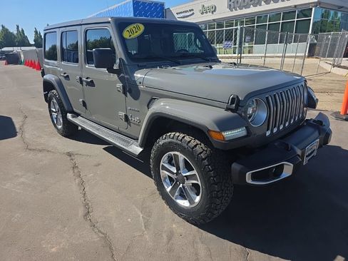 Certified 2020 Jeep Wrangler Unlimited Sahara AWD/4WD image 7