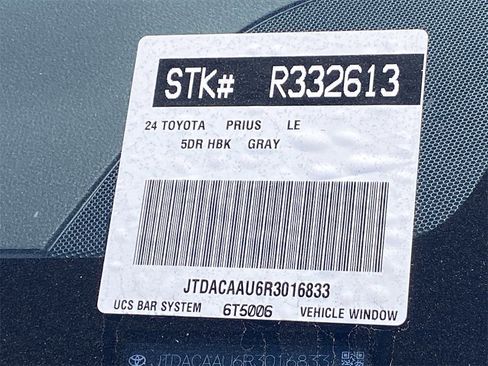 Certified 2024 Toyota Prius LE image 36