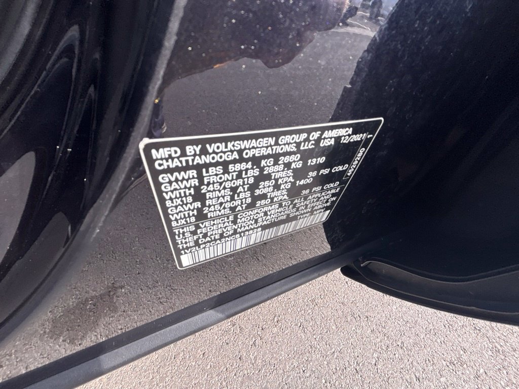 Used 2022 Volkswagen Atlas SE AWD/4WD image 20