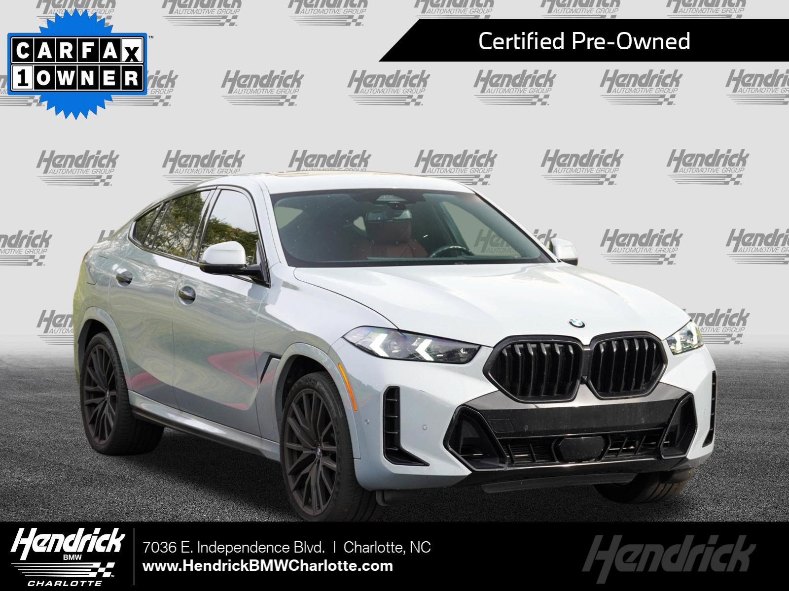 Certified 2025 BMW X6 xDrive40i w/ Executive Package AWD/4WD image 1