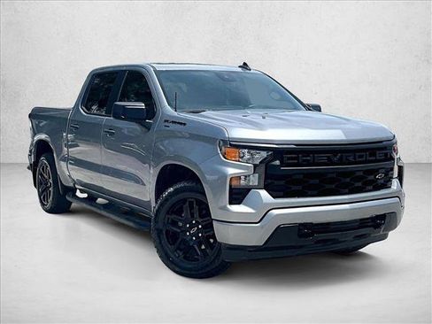 Used 2024 Chevrolet Silverado 1500 Custom w/ Turbomax Blackout Package RWD image 12