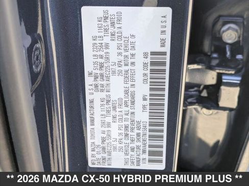 New 2026 MAZDA CX-50 2.5 Hybrid w/ Cargo Package image 15