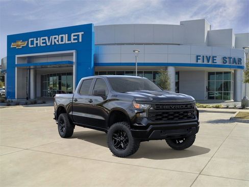 New 2026 Chevrolet Silverado 1500 Custom Trail Boss w/ Dark Appearance Package image 1