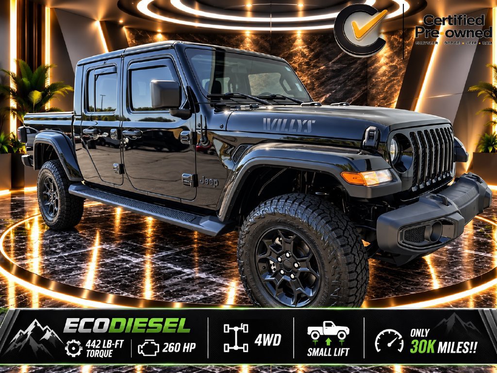 Certified 2023 Jeep Gladiator Sport AWD/4WD 360° Tour