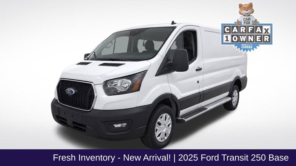 Used 2025 Ford Transit 250 Low Roof w/ Exterior Upgrade Package RWD image 1