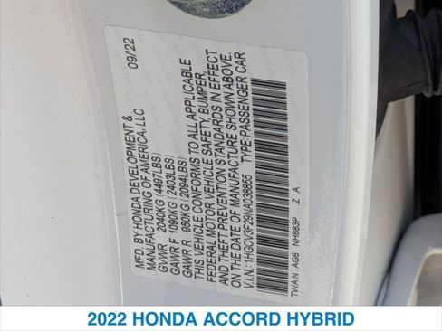 Certified 2022 Honda Accord Sport image 26
