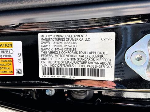 Certified 2025 Honda Accord Sport image 14