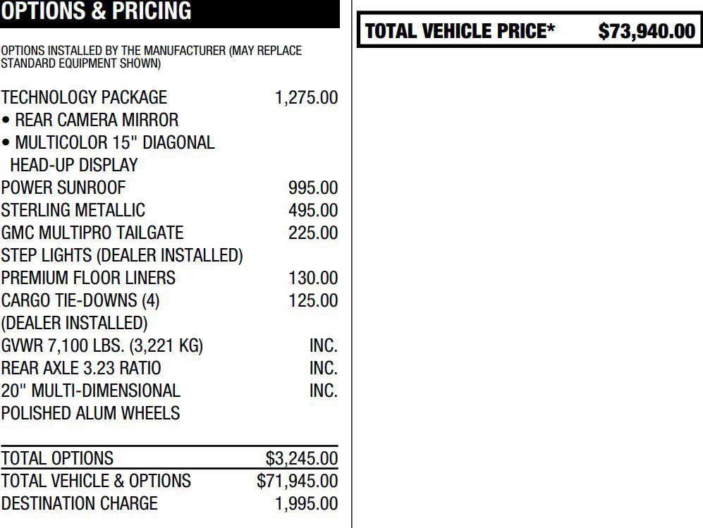 Certified 2025 GMC Sierra 1500 Denali w/ Technology Package AWD/4WD image 2