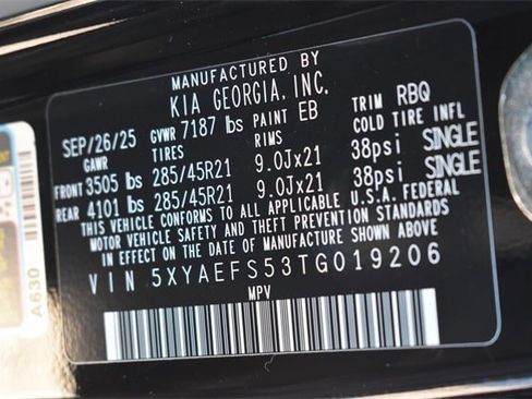 New 2026 Kia EV9 GT-Line image 42