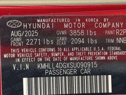 New 2025 Hyundai Elantra SE image 26