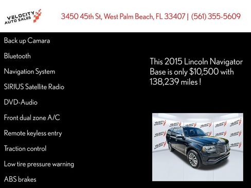 Used 2015 Lincoln Navigator 2WD image 29