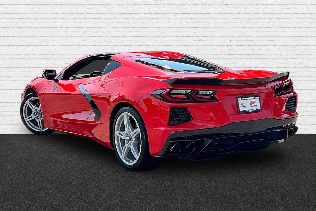Used 2022 Chevrolet Corvette Stingray Preferred Cpe w/ Engine Appearance Package RWD image 4