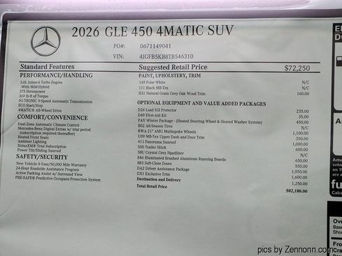 New 2026 Mercedes-Benz GLE 450 4MATIC image 29