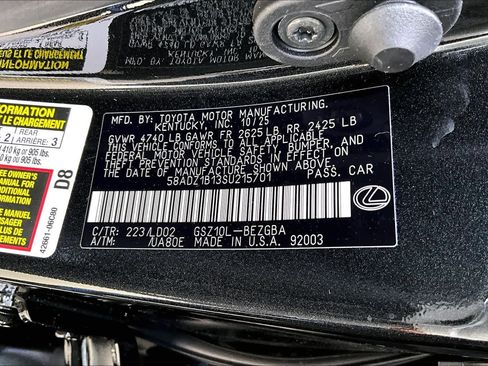 New 2025 Lexus ES 350 w/ Premium Package image 21