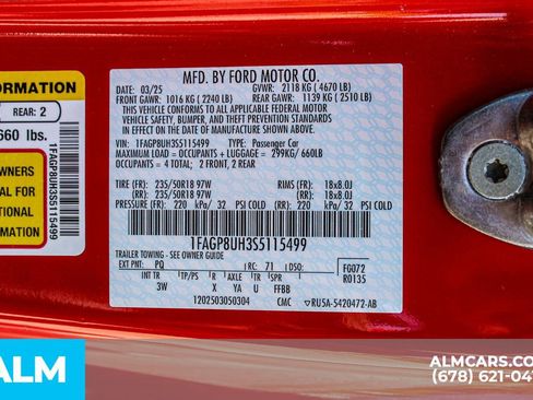 Used 2025 Ford Mustang Premium RWD image 39
