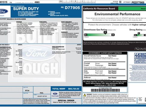 Used 2023 Ford F250 XL w/ XL Driver Assist Package AWD/4WD image 4