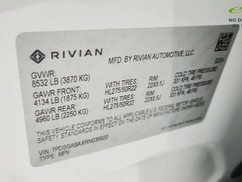 Used 2024 Rivian R1S Adventure AWD/4WD image 63