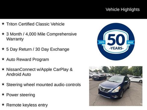 Used 2019 Nissan Versa SV w/ SV Special Edition Package FWD image 5