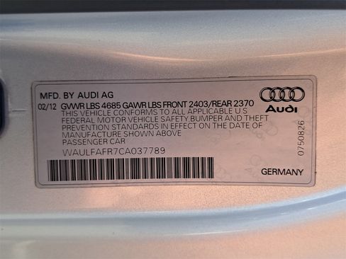 Used 2012 Audi A5 2.0T Premium Plus w/ Premium Plus Pkg image 37