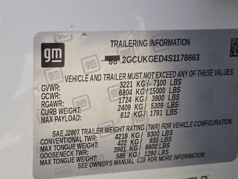 Used 2025 Chevrolet Silverado 1500 LTZ AWD/4WD image 34