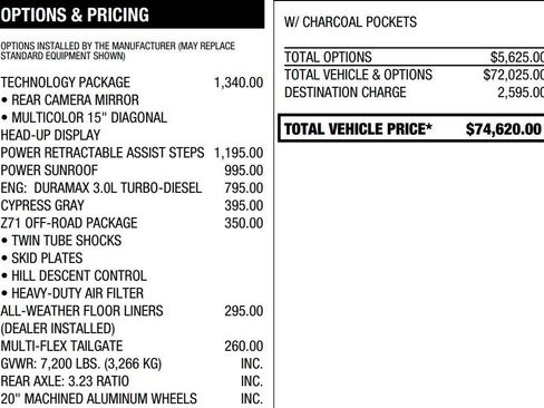 Certified 2026 Chevrolet Silverado 1500 High Country w/ Technology Package AWD/4WD image 2