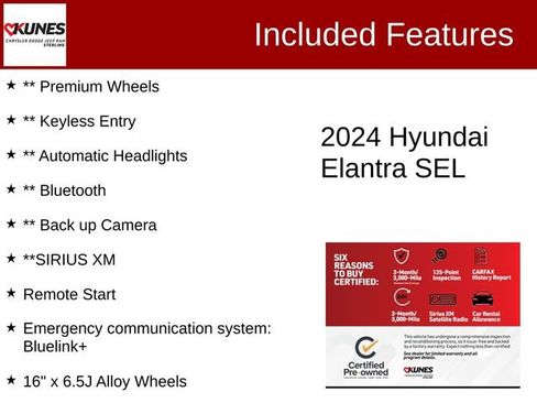 Used 2024 Hyundai Elantra SEL image 3