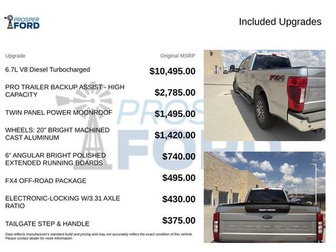 Used 2022 Ford F250 Lariat w/ FX4 Off-Road Package AWD/4WD image 3