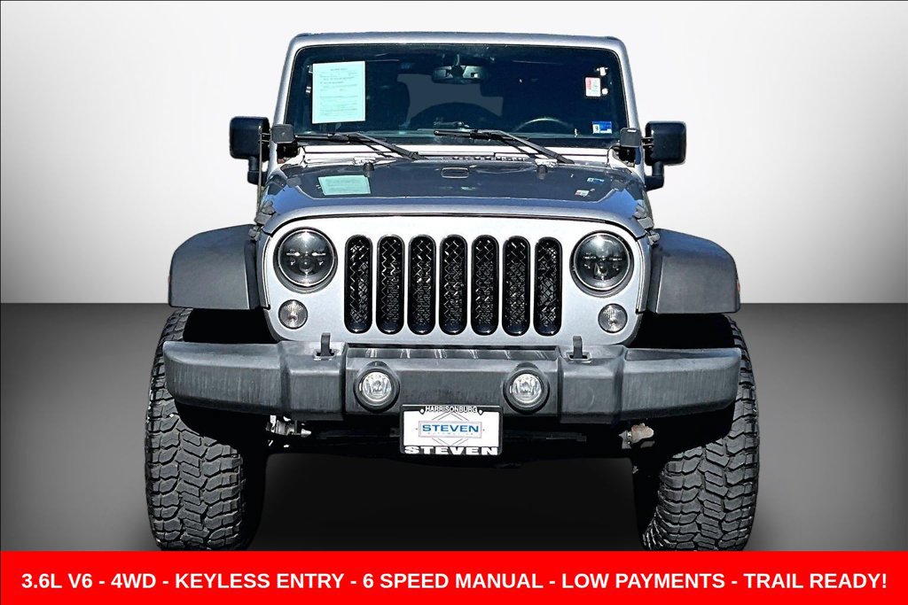 Used 2017 Jeep Wrangler Unlimited Sport w/ Quick Order Package 23S AWD/4WD image 2