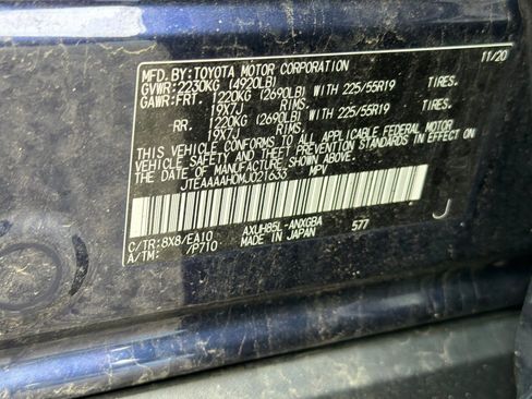 Certified 2021 Toyota Venza XLE w/ Softex Package image 13