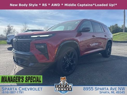 Certified 2024 Chevrolet Traverse RS AWD/4WD image 7