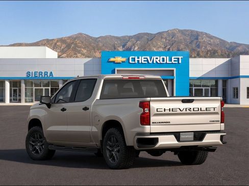 New 2026 Chevrolet Silverado 1500 Custom w/ Turbomax Blackout Package RWD image 2