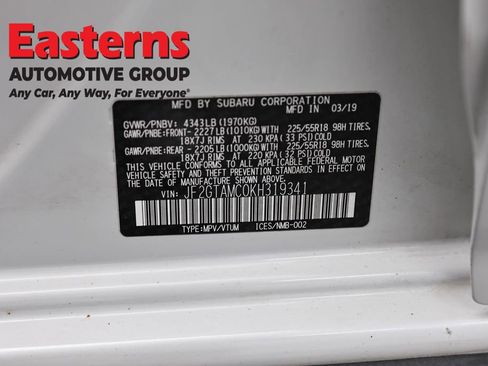 Used 2019 Subaru Crosstrek 2.0i Limited w/ Moonroof Package AWD/4WD image 39