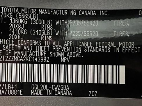 Used 2019 Lexus RX 350 FWD w/ Premium Package image 60