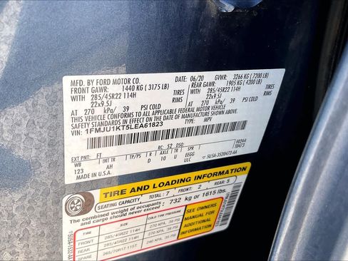 Used 2020 Ford Expedition Limited w/ Equipment Group 303A RWD image 33