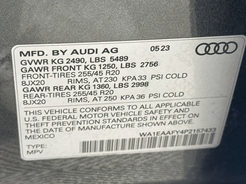 Certified 2023 Audi Q5 2.0T Premium Plus w/ Premium Plus Package AWD/4WD image 32