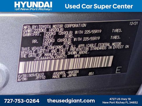 Used 2022 Toyota Venza Limited AWD/4WD image 43