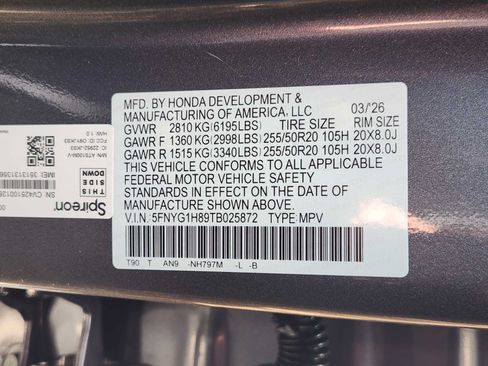 Used 2026 Honda Pilot Elite image 34