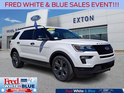 Certified 2018 Ford Explorer Sport w/ Equipment Group 401A