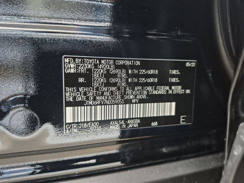 Used 2022 Toyota RAV4 Limited w/ Limited Grade Weather Package AWD/4WD image 36