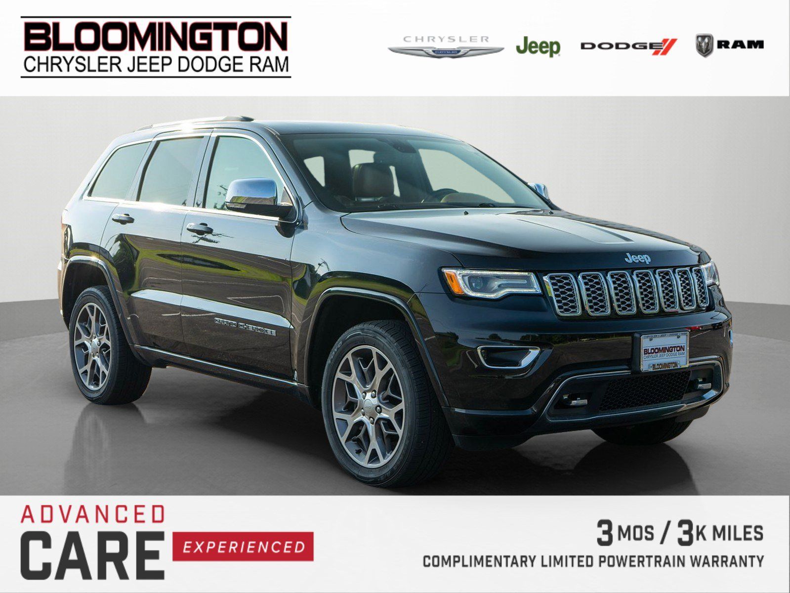 Used 2020 Jeep Grand Cherokee Overland AWD/4WD image 1