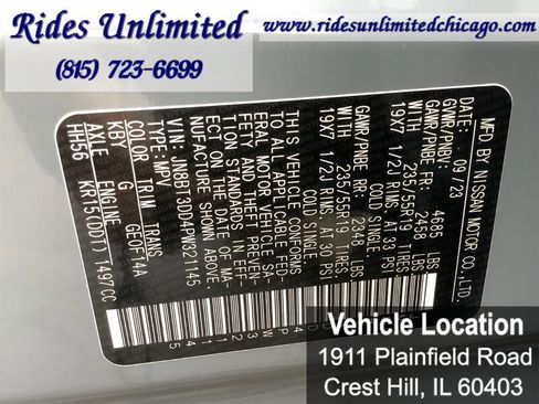 Used 2023 Nissan Rogue Platinum w/ Platinum Premium Package image 36