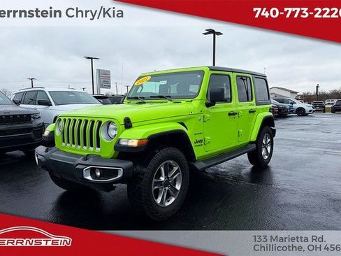 Used 2021 Jeep Wrangler Unlimited Sahara AWD/4WD image 3