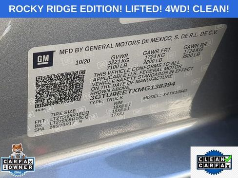 Used 2021 GMC Sierra 1500 AT4 w/ AT4 Premium Package image 44