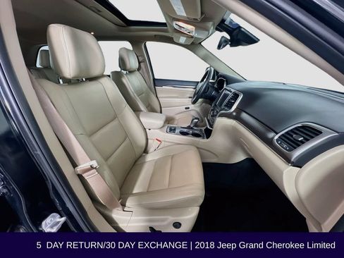 Used 2018 Jeep Grand Cherokee Limited AWD/4WD image 34