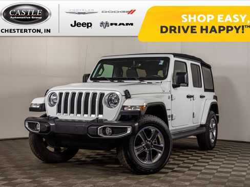 Used 2020 Jeep Wrangler Unlimited Sahara image 1