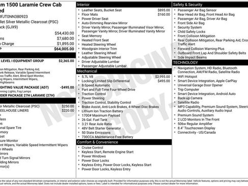 Used 2022 RAM 1500 Laramie AWD/4WD image 5