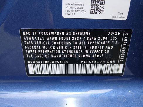 New 2025 Volkswagen GTI SE image 30