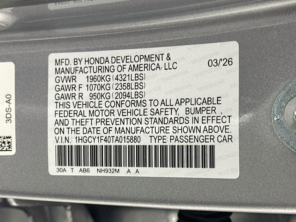 Used 2026 Honda Accord SE image 30