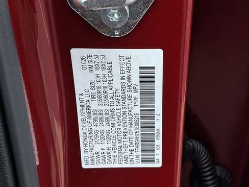 Certified 2026 Honda CR-V EX-L image 29